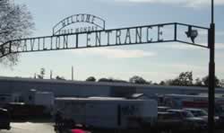 First Monday Pavilion Entrance, on Trade Days Boulevard, Canton, Texas