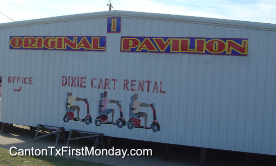 The Original Pavilion at First Monday Trade Days in Canton TX