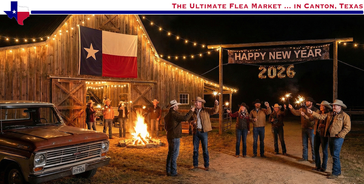 The Ultimate Flea Market ... in Canton in East Texas ... market dates every month