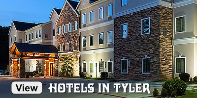 Tyler hotels, motels, B&Bs, and other lodging ... click to learn more
